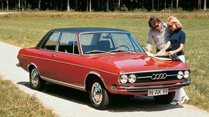 Audi 100 C1 (1968-1977) A6 Historie
