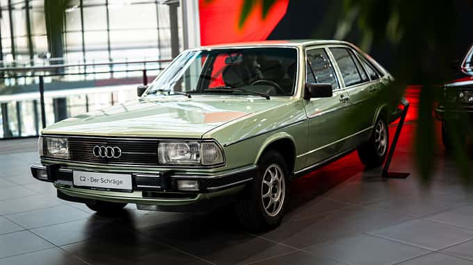 Audi 100 C1-C4 Sonderausstellung Audi Forum Neckarsulm