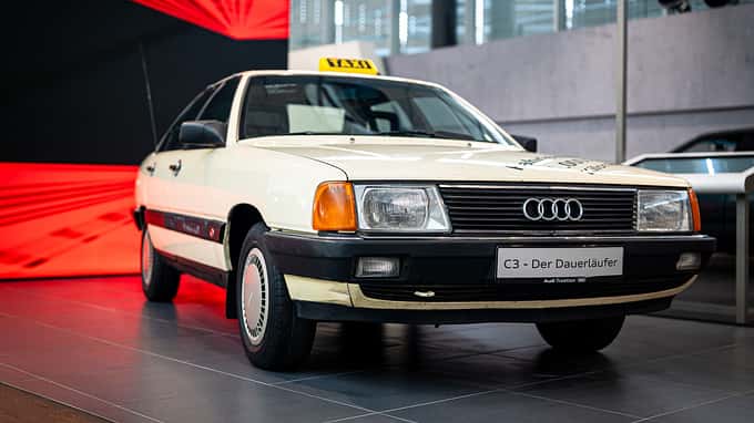 Audi 100 C1-C4 Sonderausstellung Audi Forum Neckarsulm