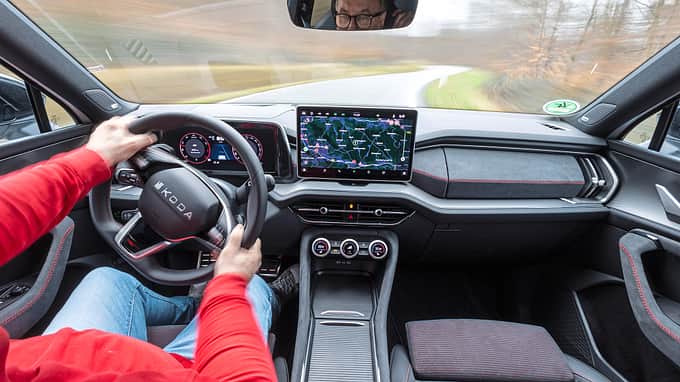 Skoda Kodiaq RS, Cockpit