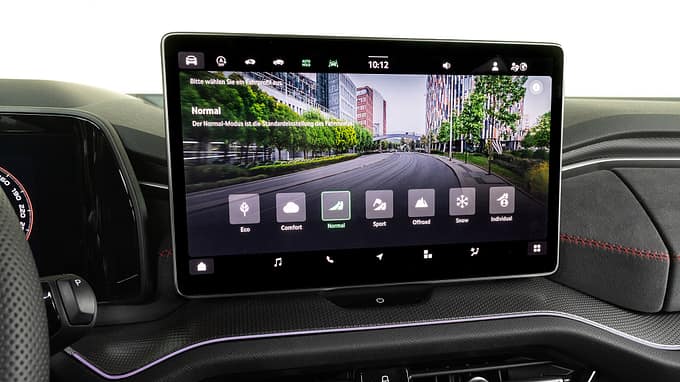 Skoda Kodiaq RS, Infotainment