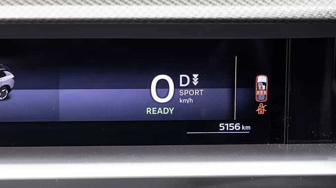 Opel Grandland Electric, Tachodisplay