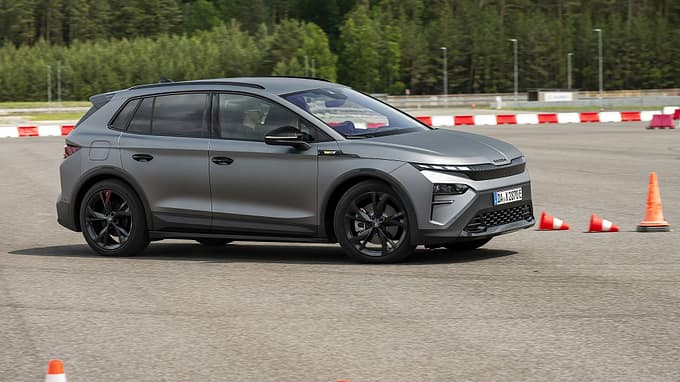06/2025, Skoda Elroq RS Elektro SUV Fahrbilder Offroad Skoda Elroq RS Elektro SUV Fahrbilder Offroad