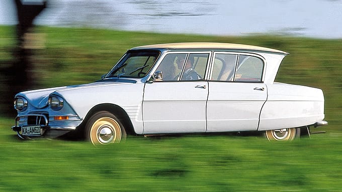 Citroën Ami 6, Seitenansicht