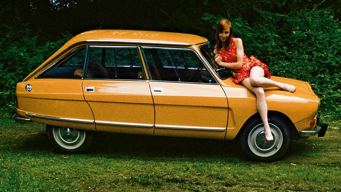 Citroen AMI 8, Seitenansicht