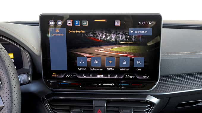 Cupra Leon Sportstourer, Infotainmentsystem