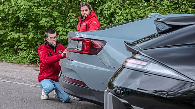 Polestar 2, Heck