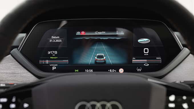  Audi 5 e-tron GT, Digitaltacho
