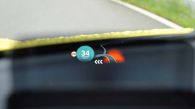 Mini Cooper E, Display