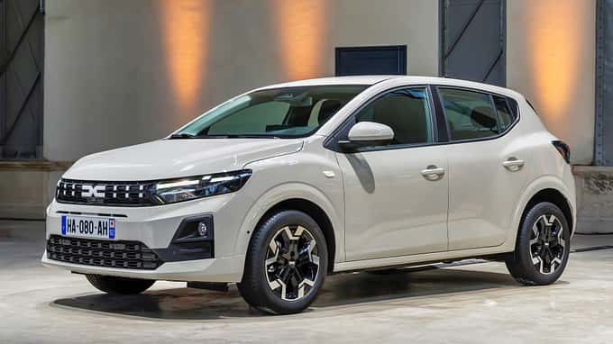 10/2025 Dacia Sandero und Stepway Facelift Modelljahr 2026