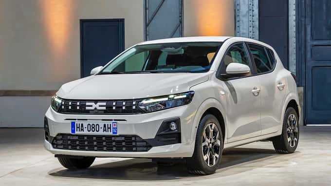 10/2025 Dacia Sandero und Stepway Facelift Modelljahr 2026