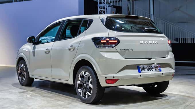 10/2025 Dacia Sandero und Stepway Facelift Modelljahr 2026