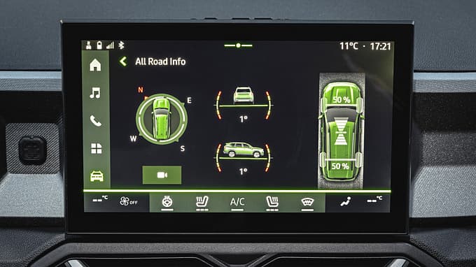 Dacia Bigster Hybrid-G 150 4x4, Infotainmentsystem