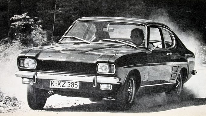 Ford Capri 2300 GT (1969) Test auto motor und sport