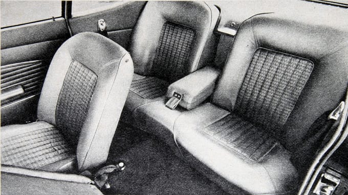Ford Capri 2300 GT (1969) Test auto motor und sport