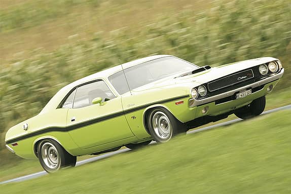 Dodge Challenger, Ford Mustang, Pontiac Trans Am 