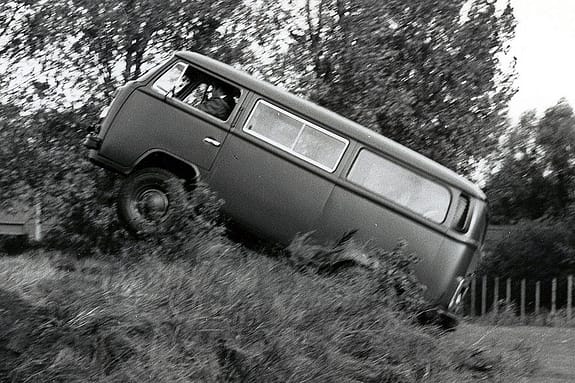 Rückblick: Der erste Allrad-Prototyp krabbelte noch im T2-Gewand