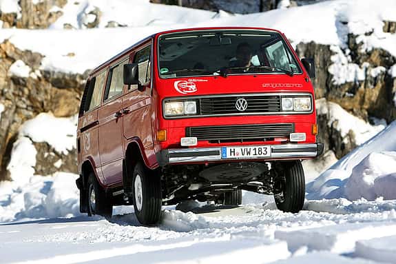 Weniger als 5000 Stück vom 16-Zoll-T3-Syncro wurden gebaut