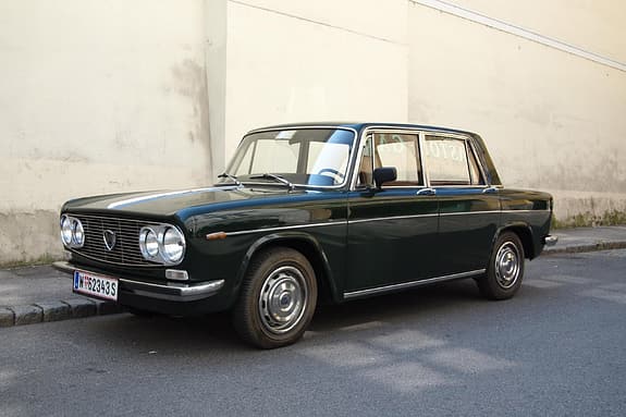 1972er Lancia Fulvia Berlina