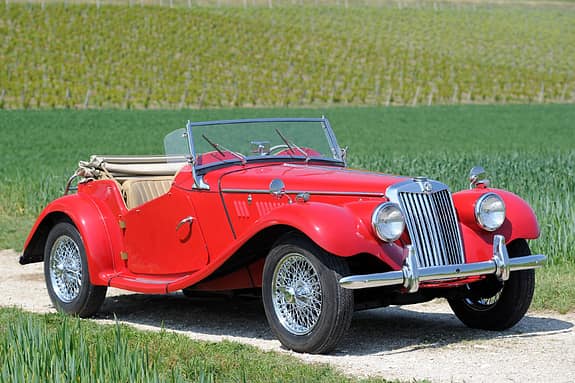 1954er MG TF Roadster