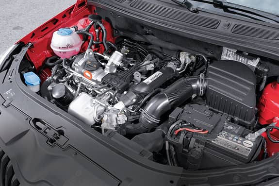 Skoda Fabia 1.2 TSI, Motor, Detail