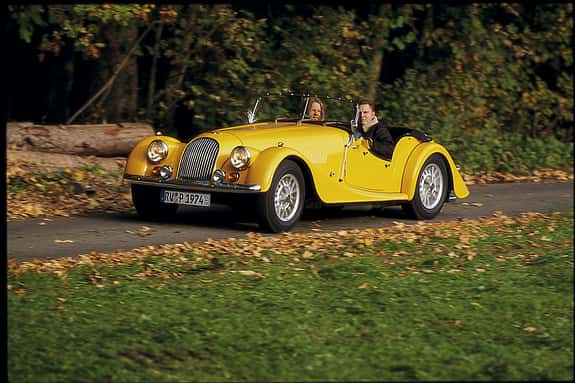 Einkaufsführer, Morgan Plus 8, Front