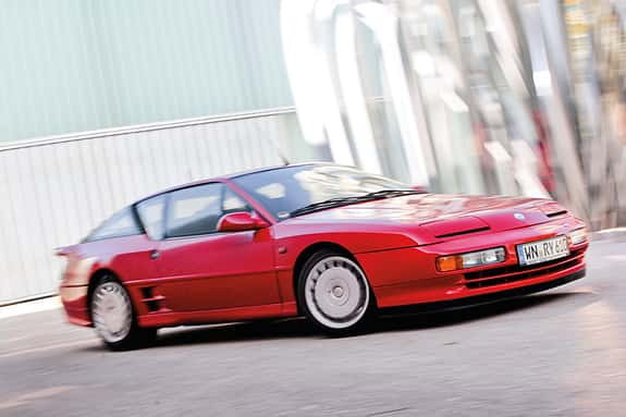 Renault Alpine A 610 Turbo, Seitenansicht