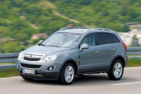 Opel Antara, Frontansicht