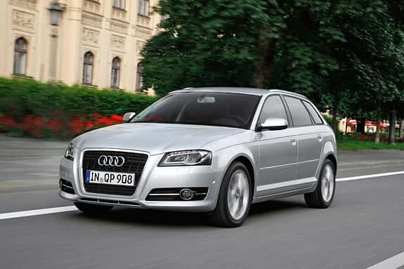 Audi A3 Sportback, Frontansicht