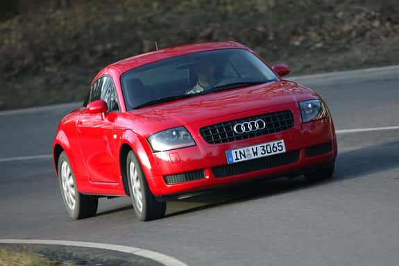 Audi TT Coupé Quattro, Frontansicht