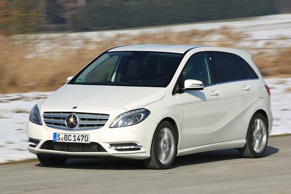 Mercedes B 250, Frontansicht
