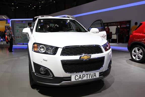 Chevrolet Captiva, Messe, Autosalon Genf 2013, 03/13 Chevrolet Captiva