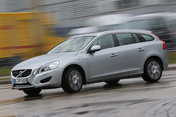 Volvo V60 D6 AWD, Seitenansicht