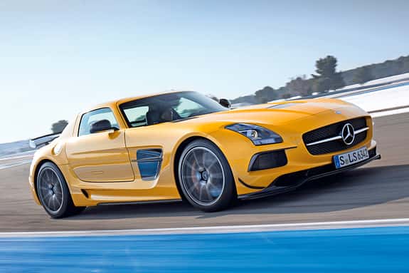 Mercedes SLS AMG Black Series, Seitenansicht