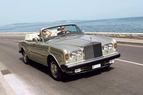 Rolls-Royce Corniche, Frontansicht
