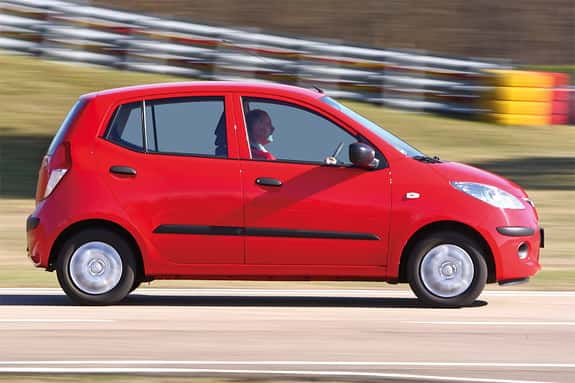 Hyundai i10. Seitenansicht