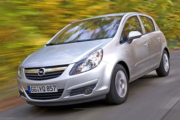 Opel Corsa, Frontansicht