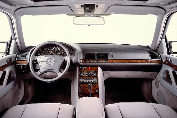 Mercedes S-Klasse, W140, Innenraum, Cockpit