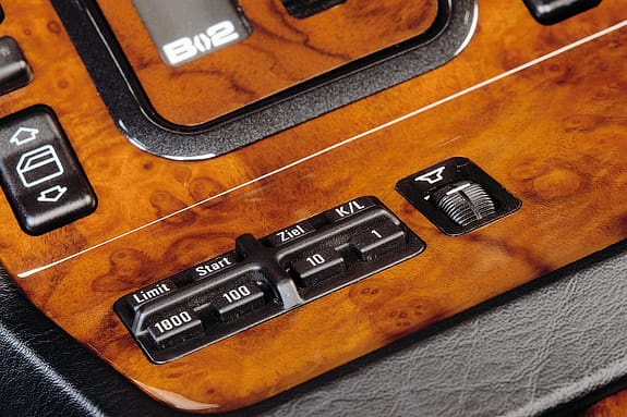 Mercedes S-Klasse, W140, Reiserechner, Zwei-Ton-Fanfare