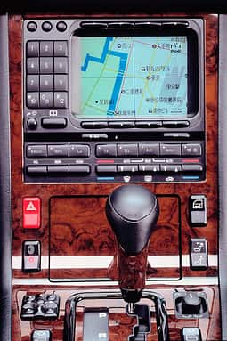 Mercedes S-Klasse, W140, Display, Navigation