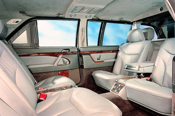 Mercedes S-Klasse, W140, Pullman, Fond