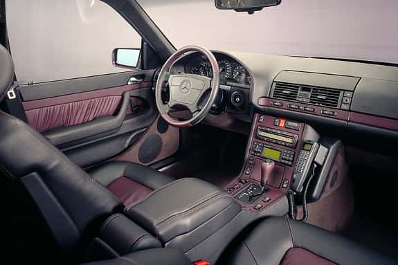 Mercedes S-Klasse, W140, Innenraum, Designo-Ausstattung