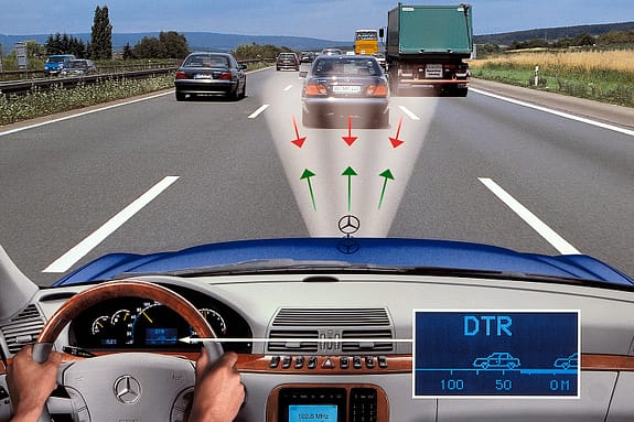 Mercedes S-Klasse, W220, Abstandsregeltempomat, Distronic