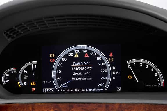 Mercedes S-Klasse, W221, digitale Instrumente