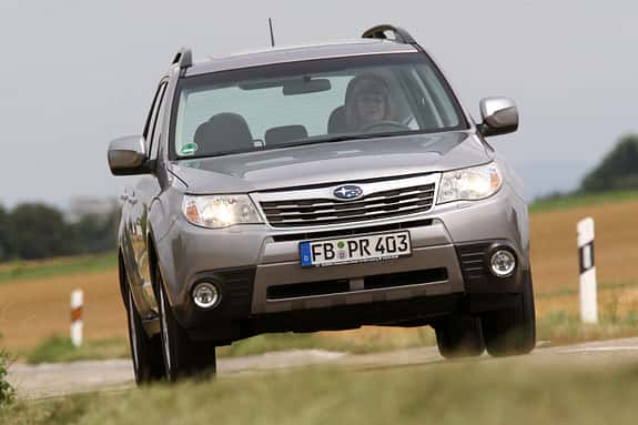 Subaru Forester, Frontansicht