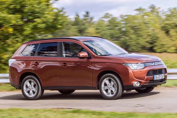 Mitsubishi Outlander, Seitenansicht