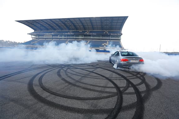 BMW M3 Coupé  E92, Burnout, Driften