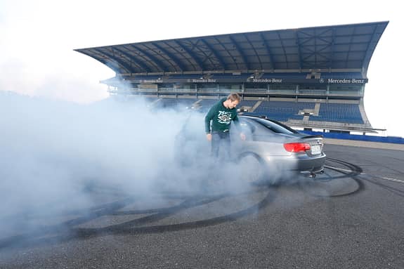 BMW M3 Coupé  E92, Burnout, Driften