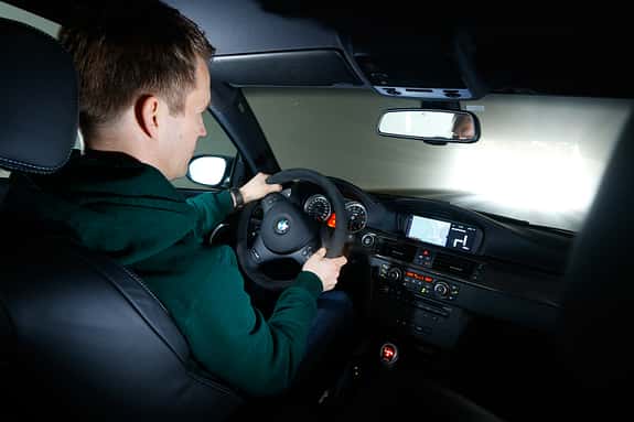 BMW M3 Coupé  E92, Cockpit, Fahrersicht