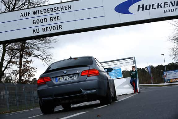 BMW M3 Coupé  E92, Heckansicht, Nürburgring